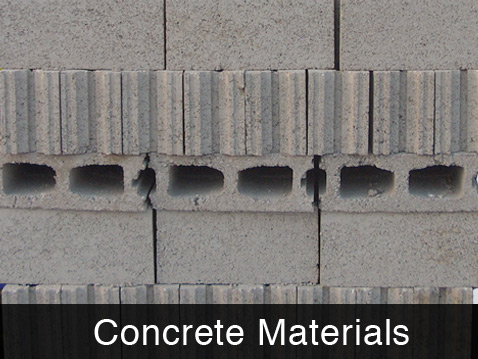 Concrete materials 